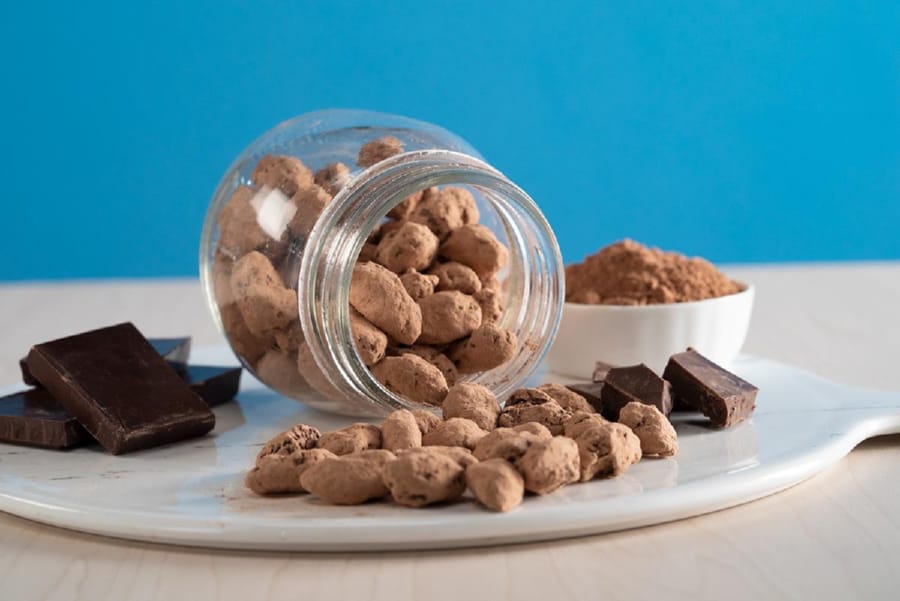 Almendras Cubiertas de Chocolate 