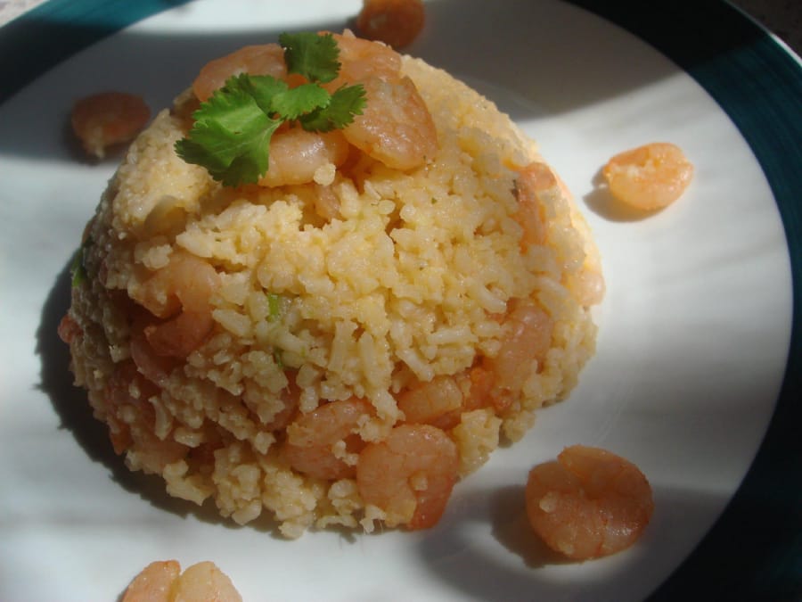 Arroz con Camarón y Kion