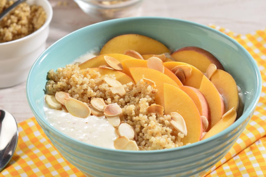 Bowl de Durazno y Quínoa