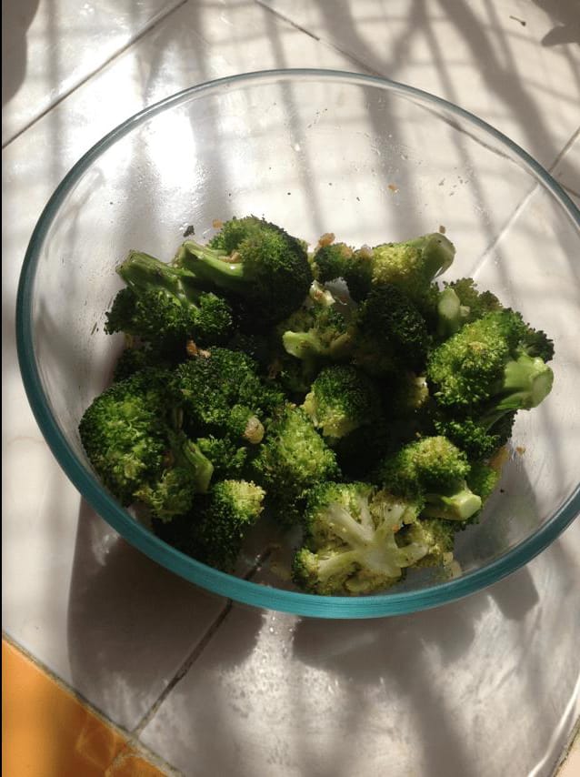 Brócoli con Ajo y Vinagreta