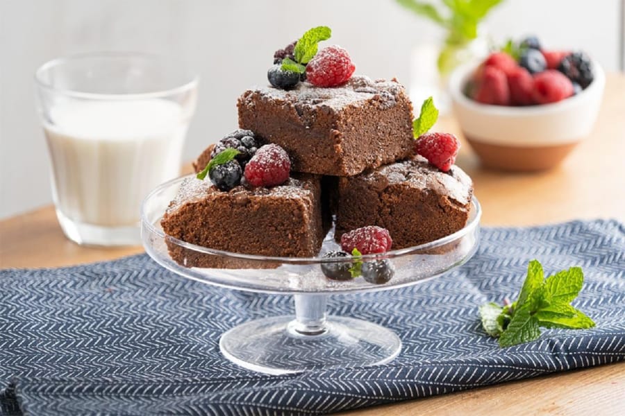 Brownie con Harina de Arroz