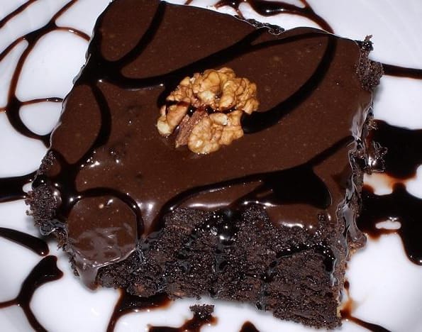 Brownies de Chocolate Amargo