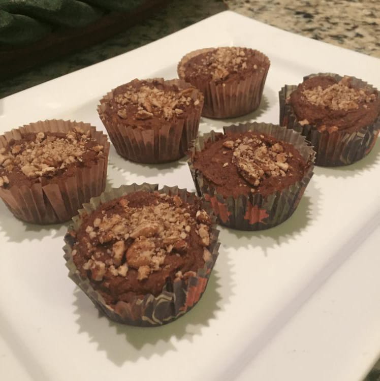 Brownies Veganos de Camote 