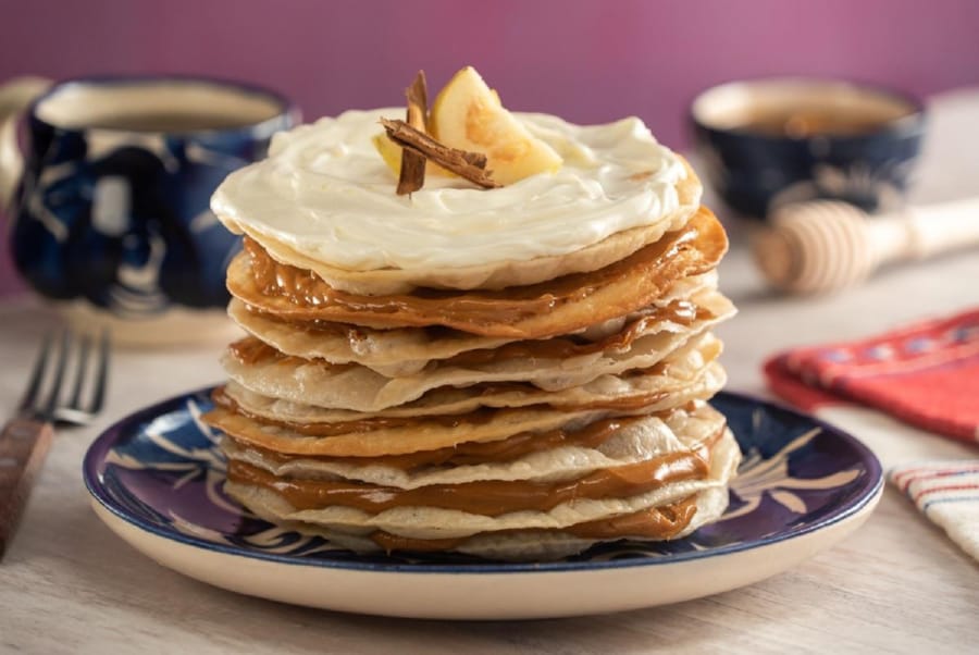 Buñuelos Fáciles con Dulce de Leche