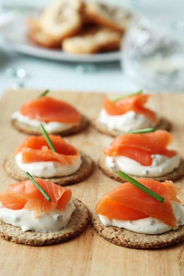 Canapes de Salmon