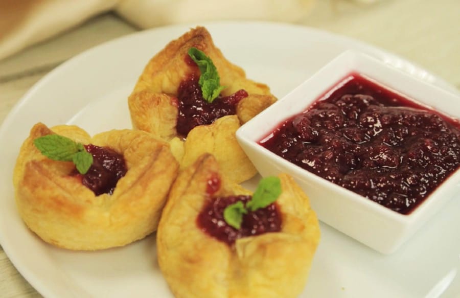 Canastitas de Queso Brie