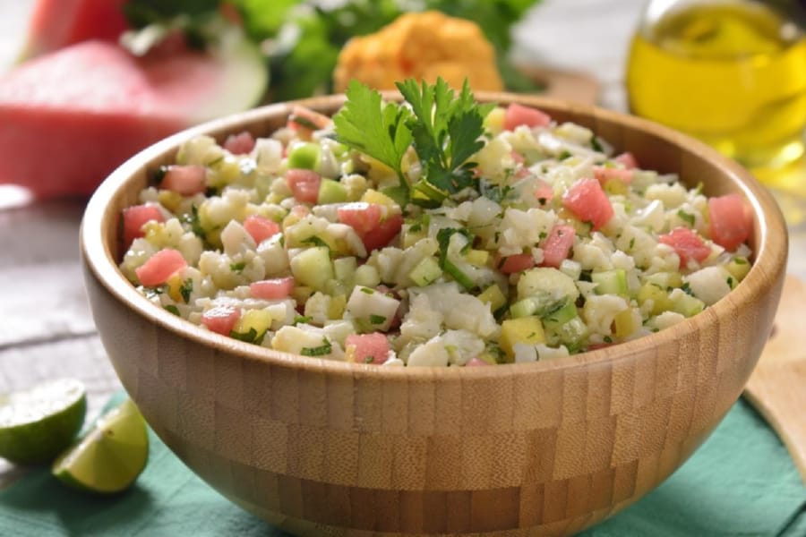 Ceviche de Coliflor