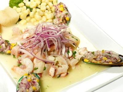 Ceviche de Lenguado Peruano