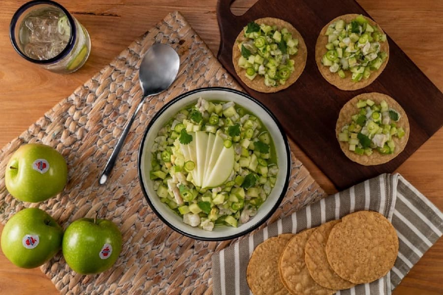 Ceviche de Manzana Verde 