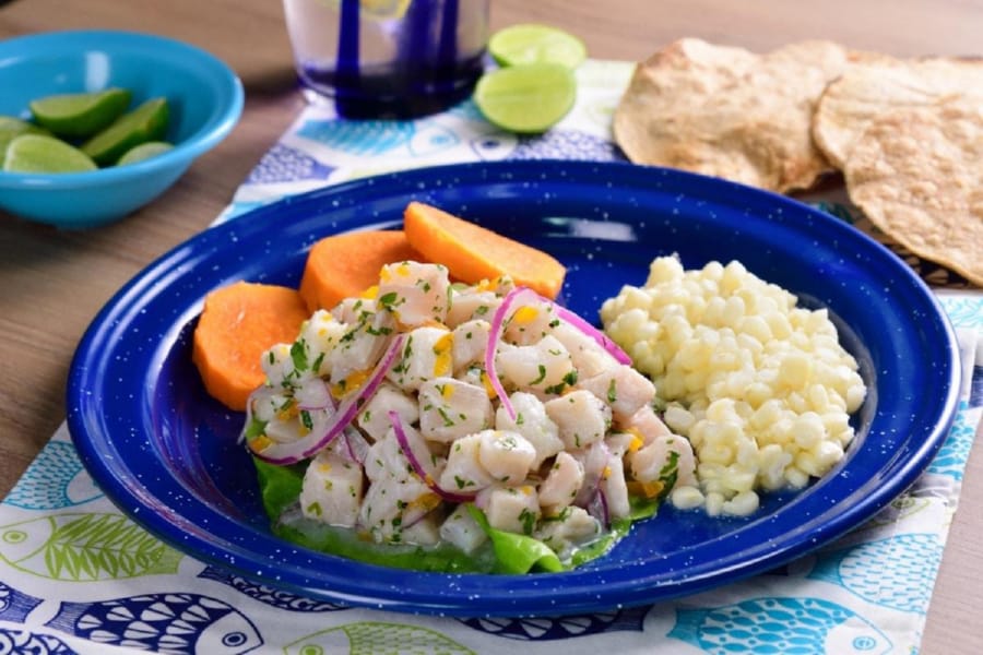 Ceviche Estilo Peruano Con Sal Y Azucar