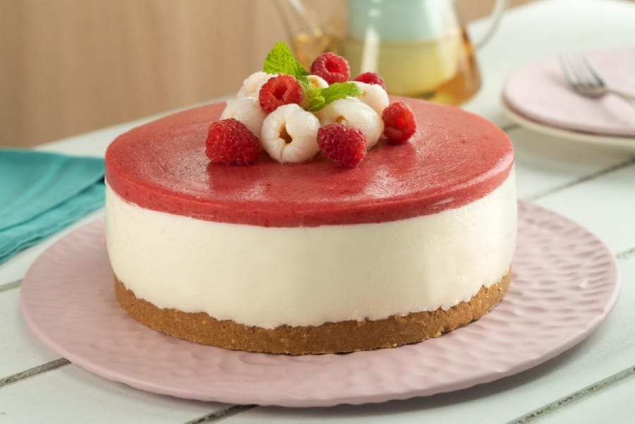 Cheesecake de Litchi