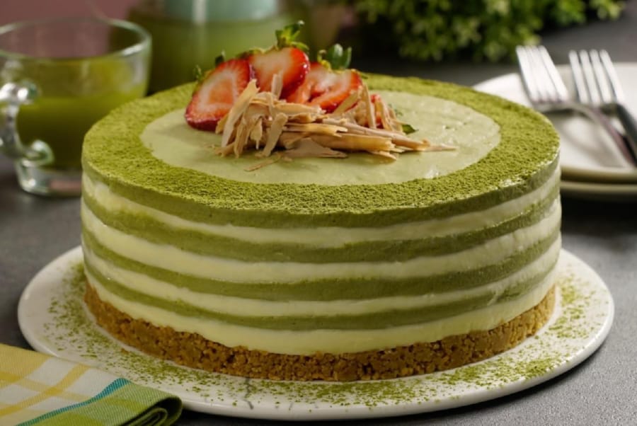 Cheesecake de Matcha