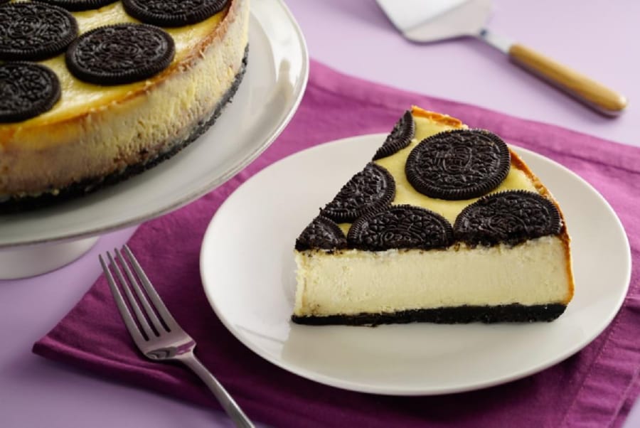 Cheesecake fácil de Oreo