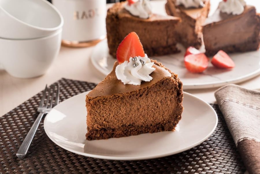 Cheesecake Horneado de Chocolate