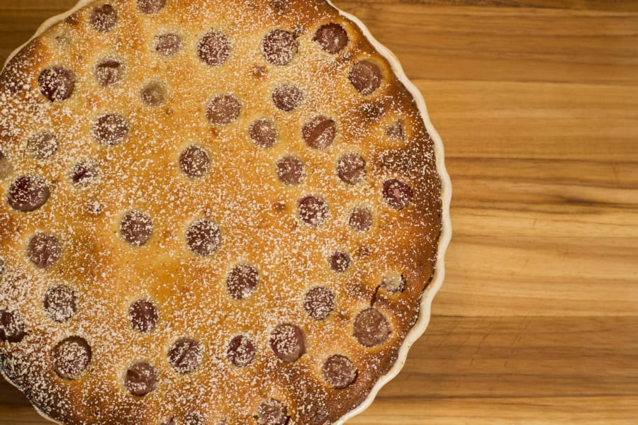 Clafoutis de Uvas