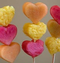 Corazones de Fruta
