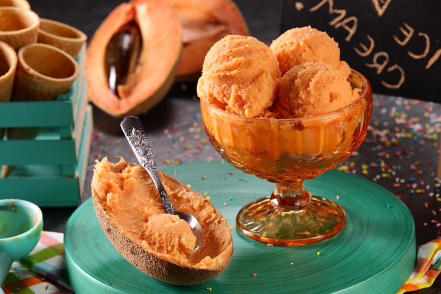 Cremoso Helado de Mamey