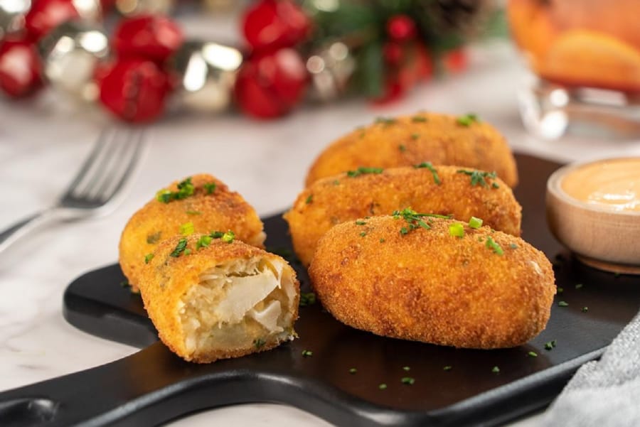 Croquetas de Bacalao con Papa