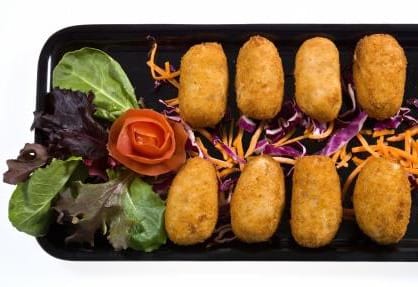 Croquetas de Champiñones y Jamon