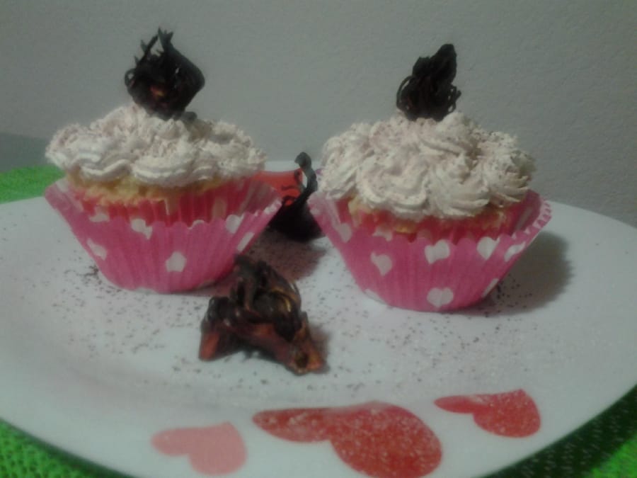 Cupcakes de Jamaica