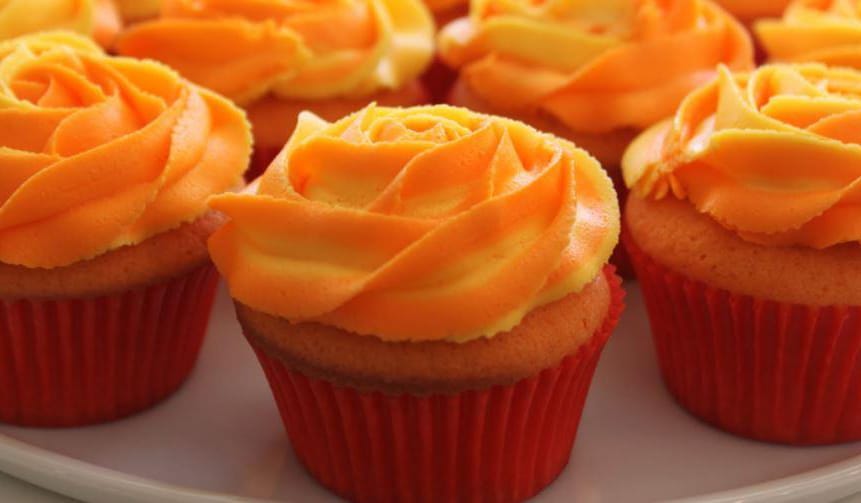 Cupcakes de Naranja