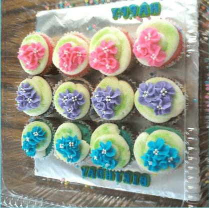 Cupcakes de Vainilla para Fiestas
