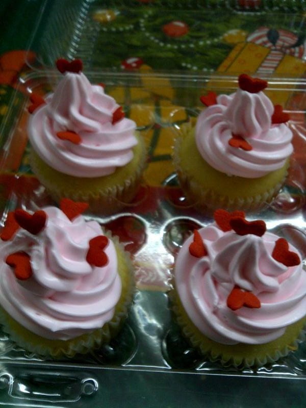 Cupcakes San Valentín