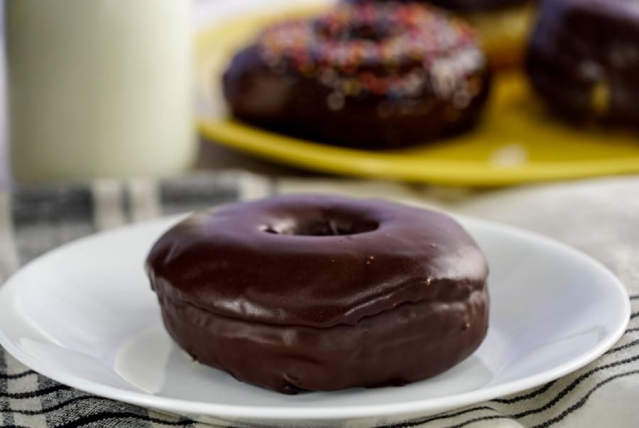 Donas Cubiertas de Chocolate