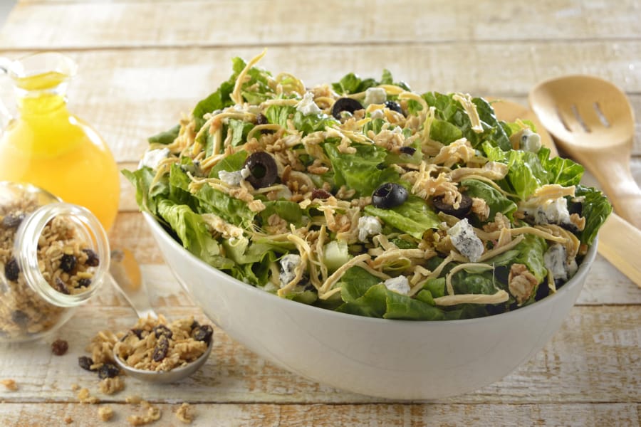 Ensalada con Queso de Cabra y Granola