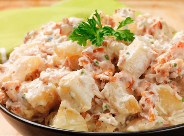 Ensalada de Papa y Salmón