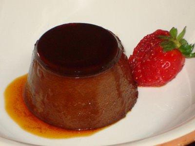 Flan de Chocolate Negro y Café