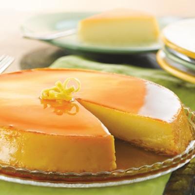 Flan de Coco y Limon