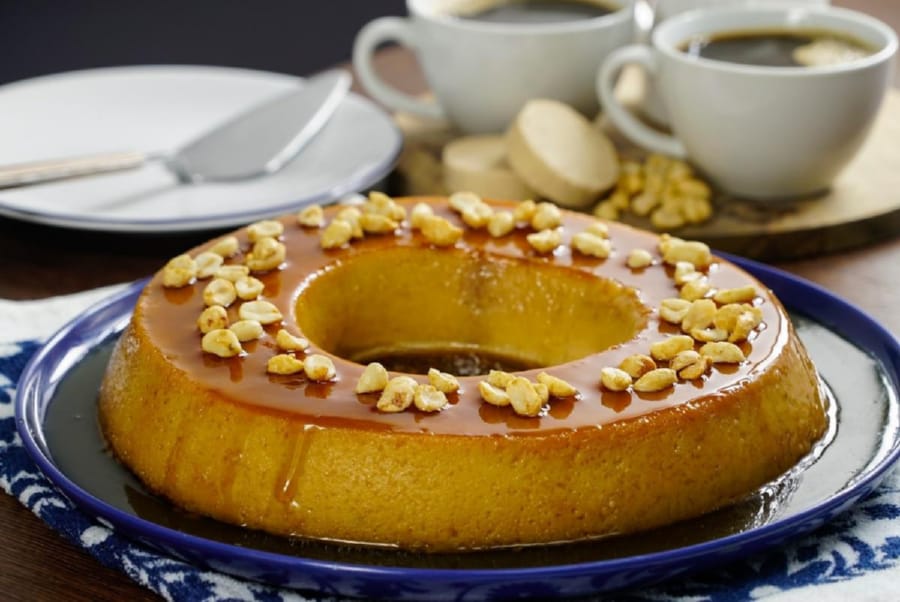 Flan de Mazapán