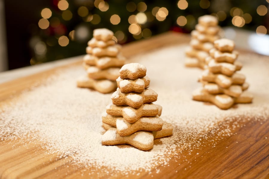 Galletas Árbol de Navidad