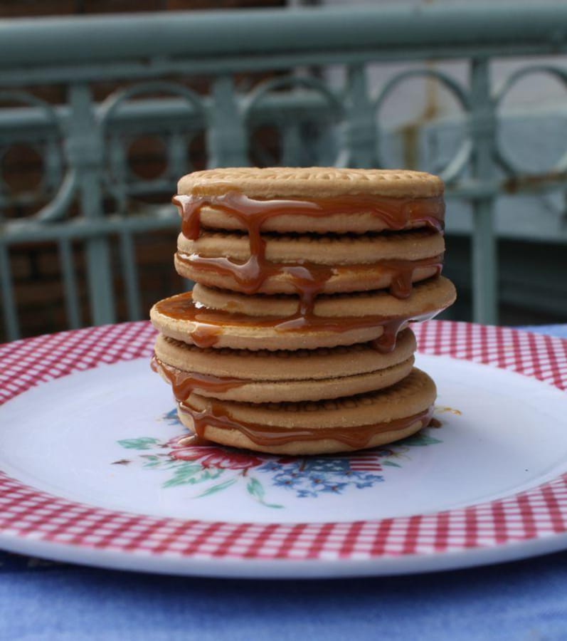 Galletas con Cajeta