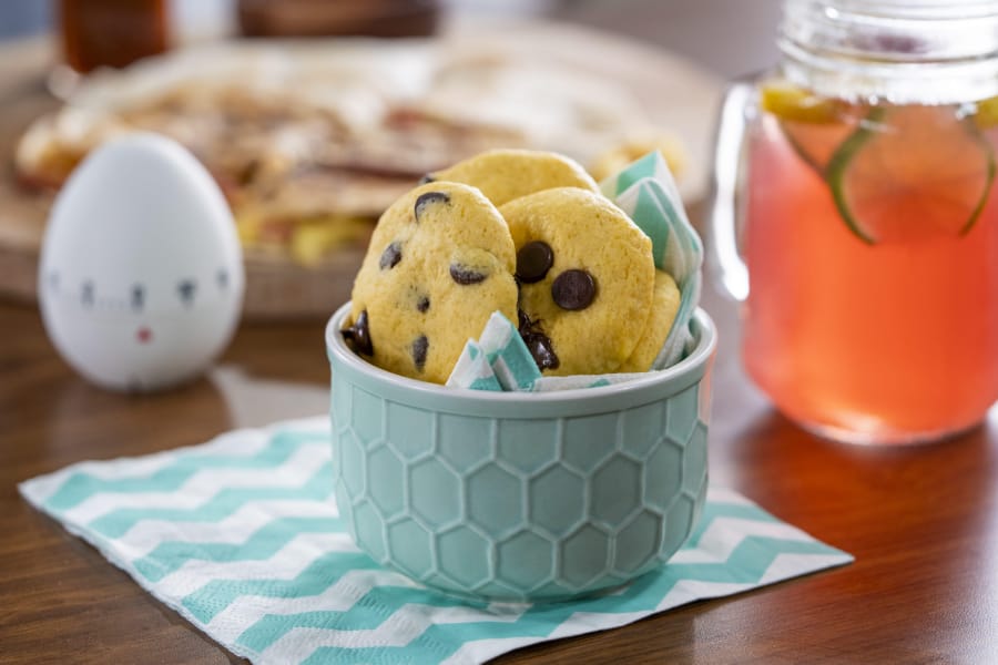 Galletas con Chispas en Microondas 