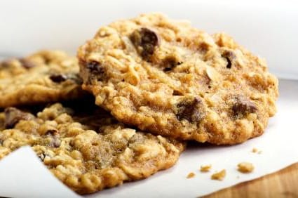 Galletas de Avena con Chispas de Chocolate