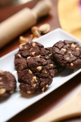 Galletas de Brownies con Almendras