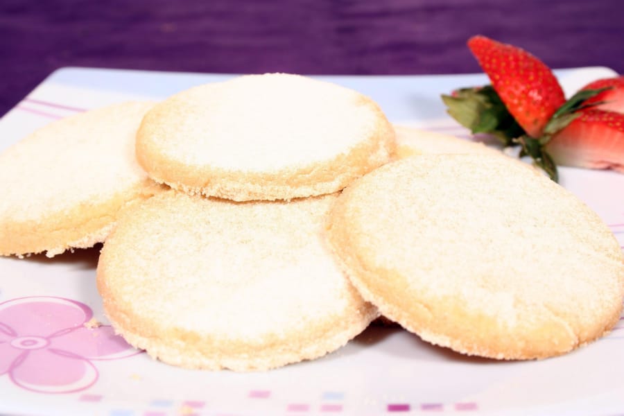 Galletas de Mantequilla con Azúcar