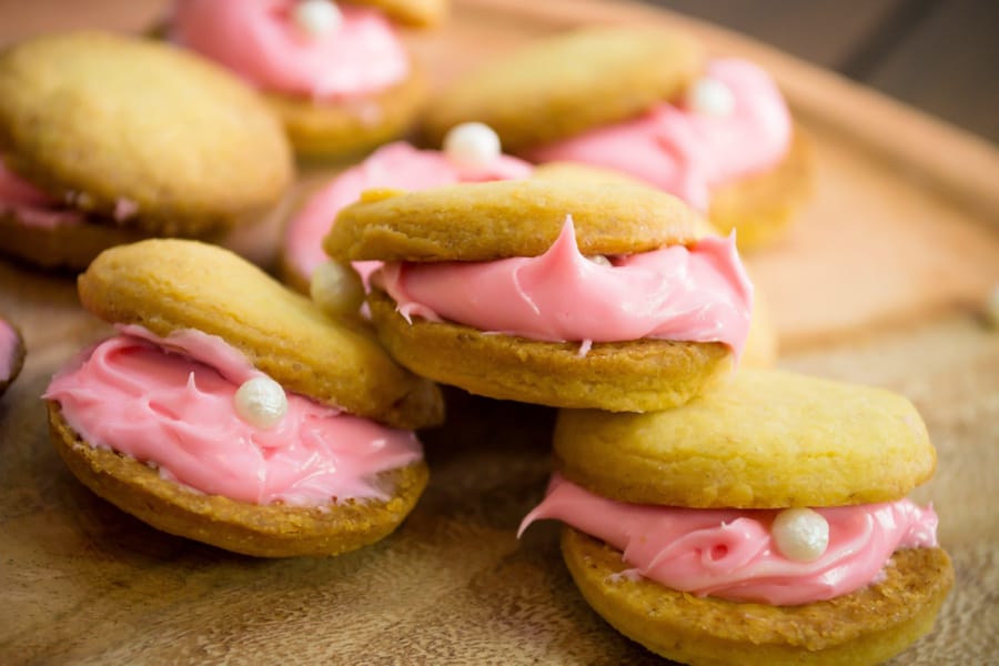 Galletas de Ostras con Perlas