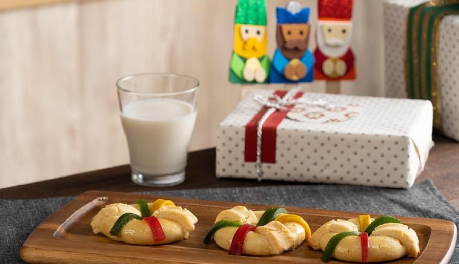 Galletas de Rosca de Reyes 