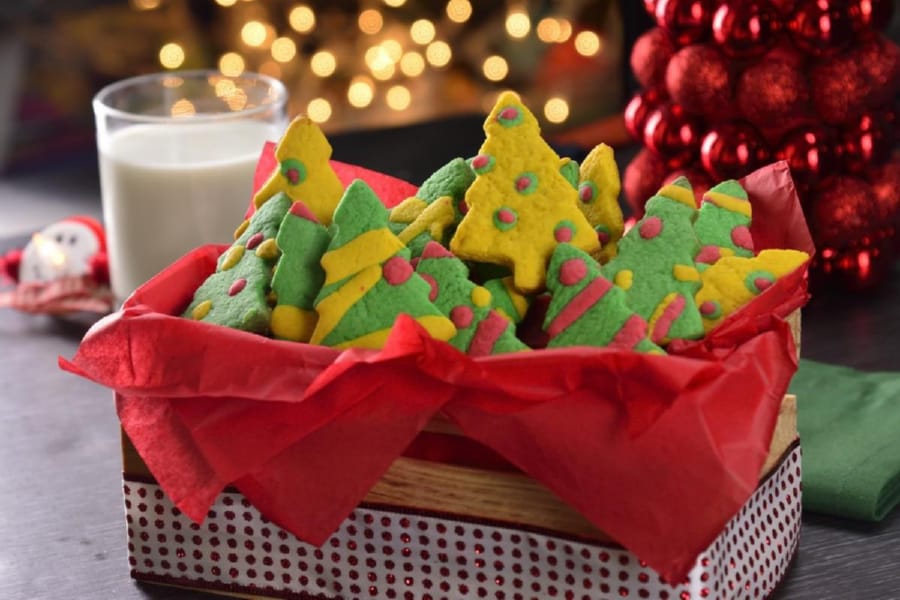  Galletas Navideñas de Colores