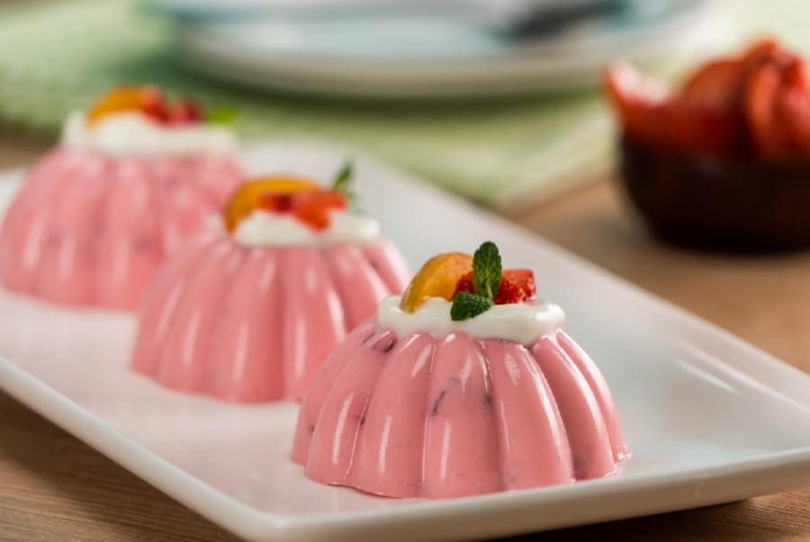 Gelatina fácil de Yoghurt