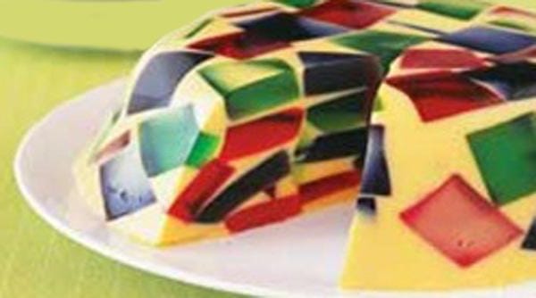 Gelatina Mosaico de Colores