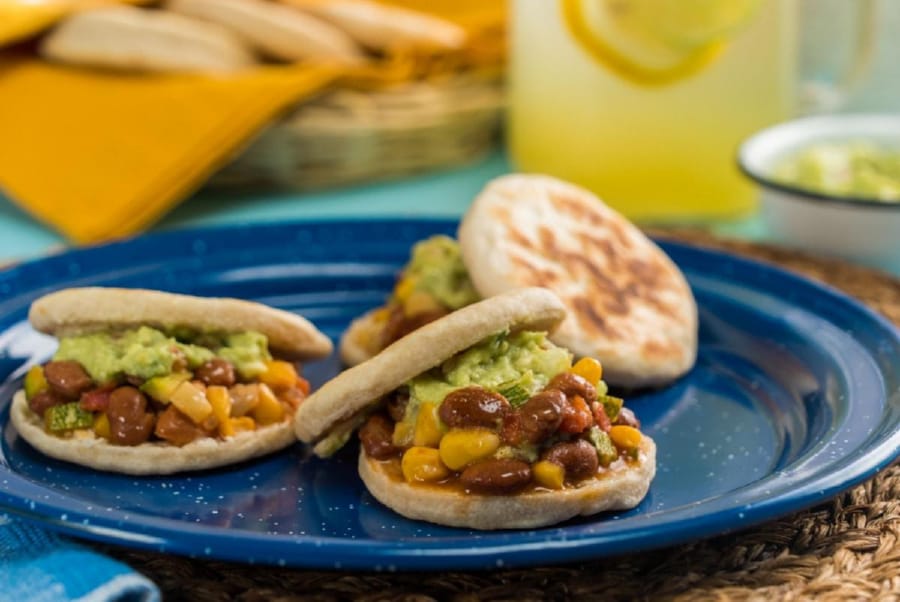 Gorditas Vegetarianas de Frijol