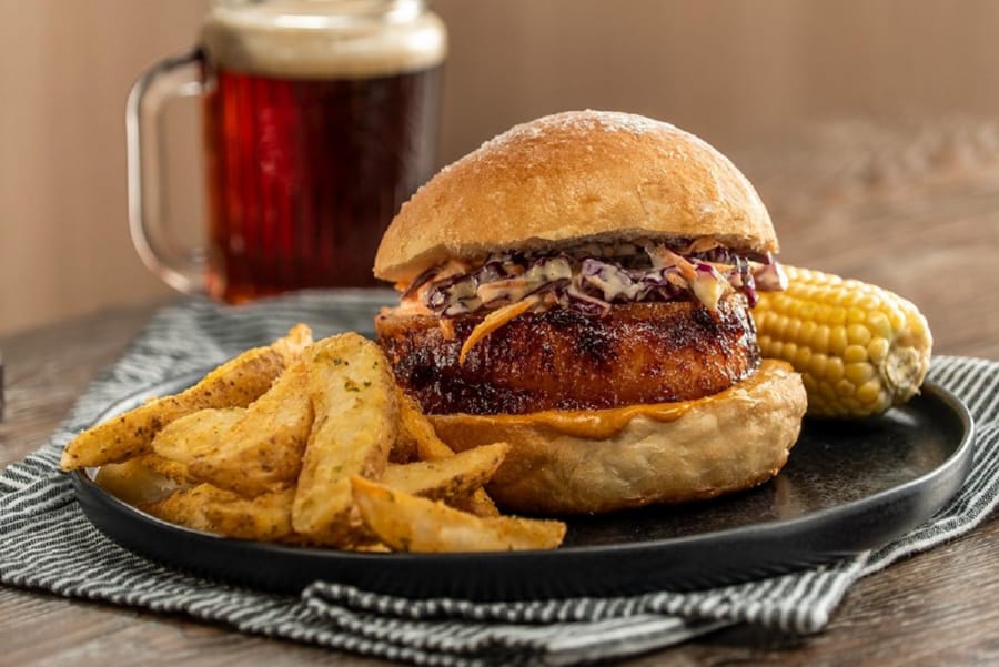 Hamburguesa de Pork Belly