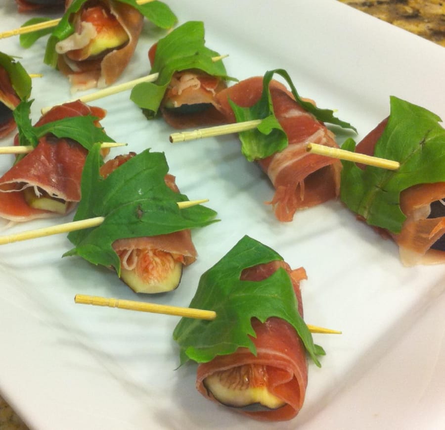 Higos Envueltos en Prosciutto