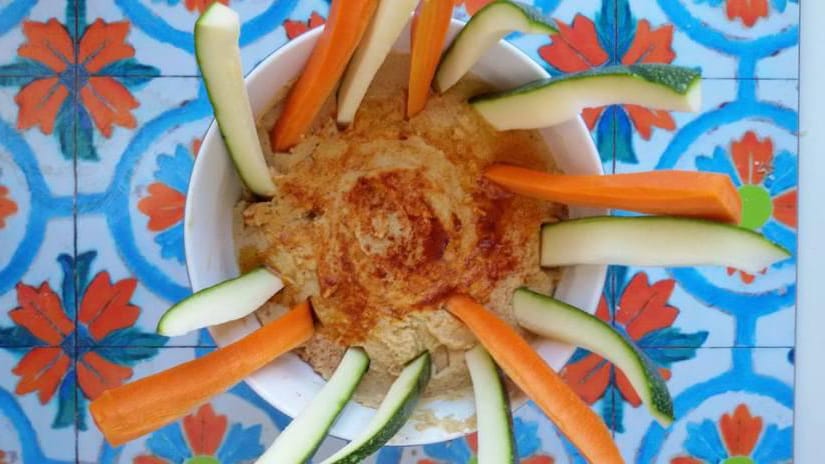 Hummus con Verduras