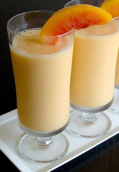 Licuado de Durazno y Jengibre