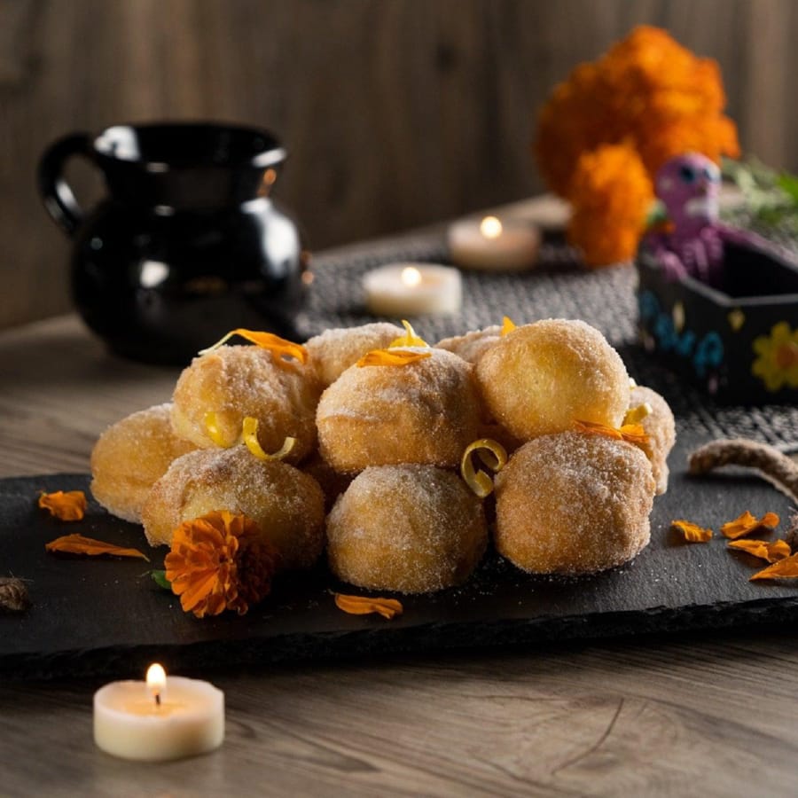 Mini Buñuelos de Naranja y Azahar